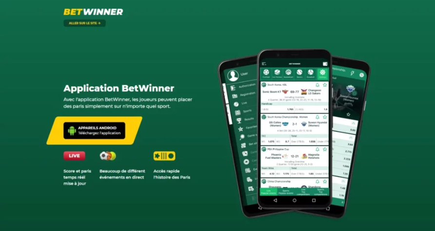 Betwinner Betting - La meilleure plateforme de paris en ligne